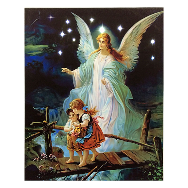 Παιδικός πίνακας | Φύλακας Άγγελος παιδάκια