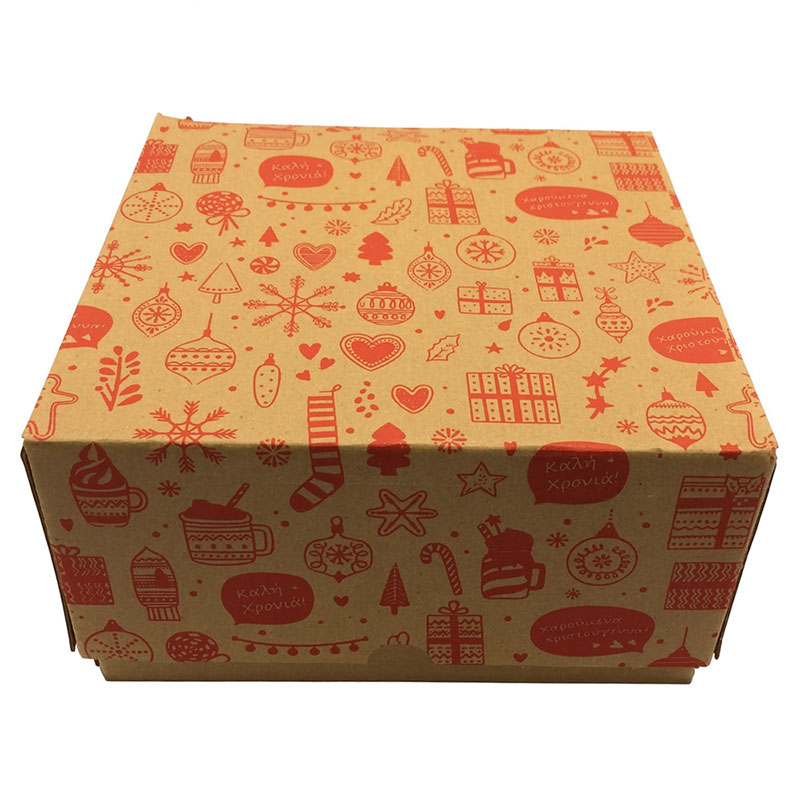 Χριστουγεννιάτικο Κουτί Δώρου με Παραδοσιακά Προϊόντα